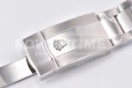 DateJust 41 126334 904L SS Clean Factory Best Edition Fluted Bezel Silver Dial on Oyster Bracelet VR3235 - Image 9