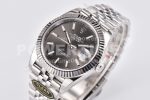 DateJust 41 126334 904L SS Clean 1:1 Best Edition Gray Dial on Jubilee  Bracelet VR3235 - Image 2