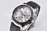 Daytona 116519 Clean 1:1 Best Edition 904L SS Case White Dial On Rubber Strap SA4130 V2 - Image 2