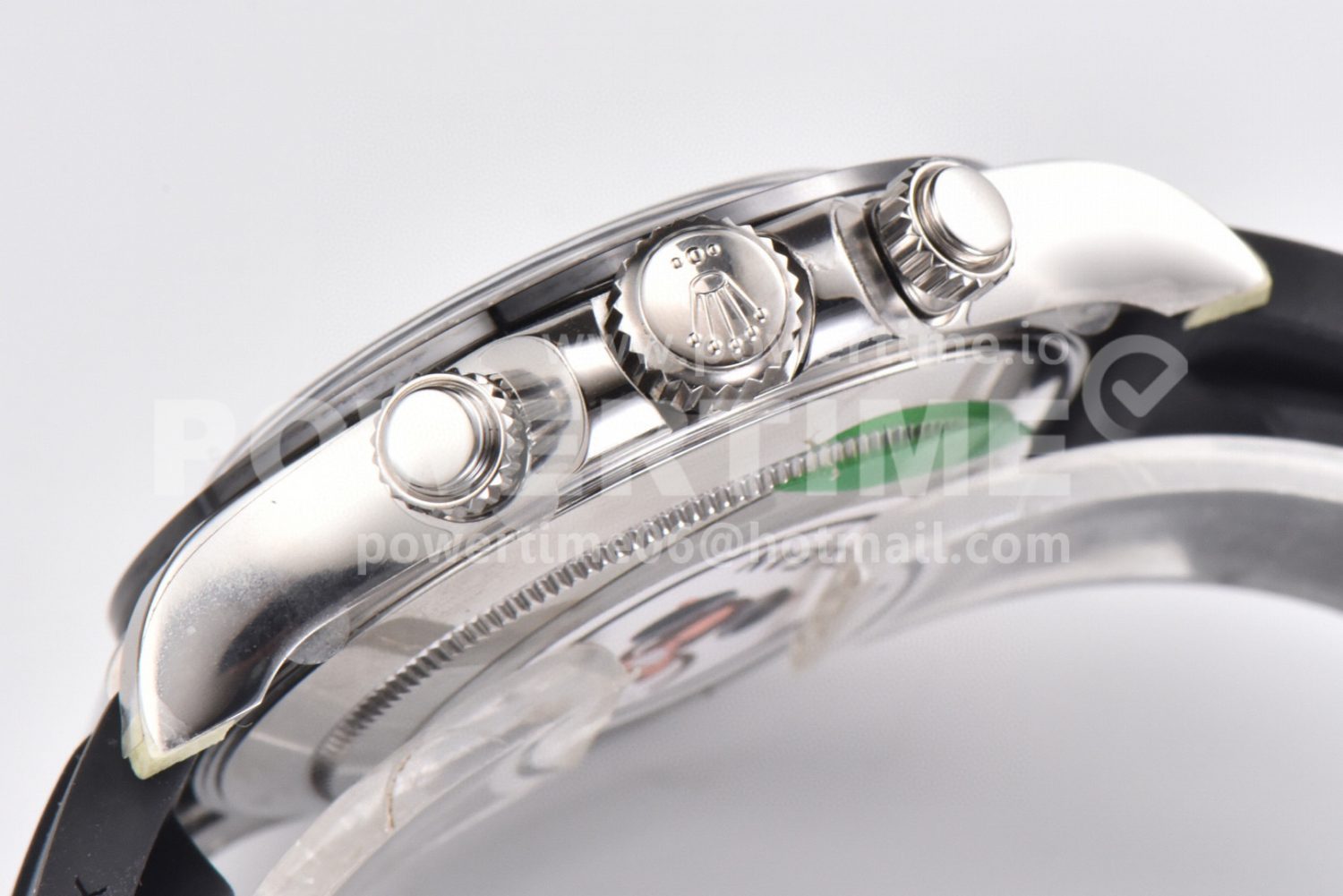 Daytona 116519 Clean 1:1 Best Edition 904L SS Case White Dial On Rubber Strap SA4130 V2 - Image 4