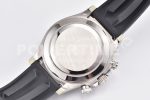 Daytona 116519 Clean 1:1 Best Edition 904L SS Case White Dial On Rubber Strap SA4130 V2 - Image 6