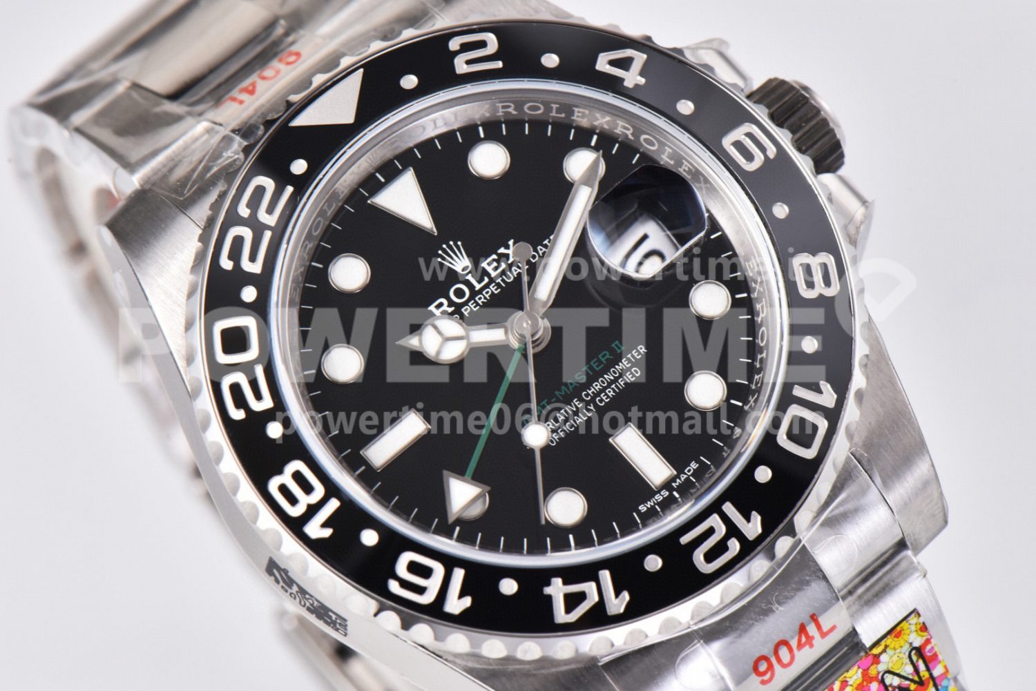 GMT-Master II 116710 LN Black Ceramic 904L Steel Clean Factory Best Edition VR3186 CHS - Image 2