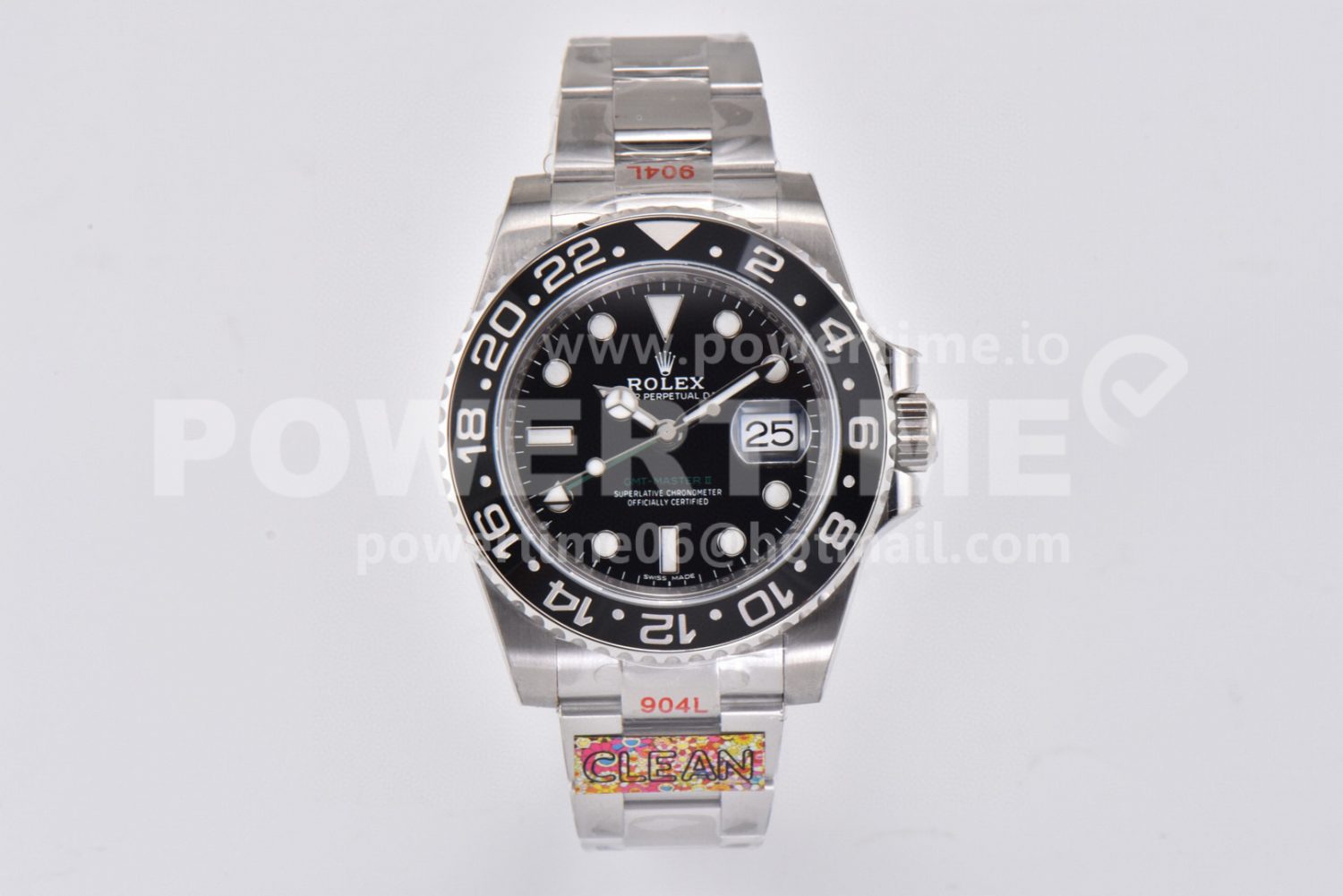 GMT-Master II 116710 LN Black Ceramic 904L Steel Clean Factory Best Edition VR3186 CHS - Image 1