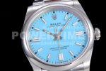 Oyster Perpetual 36mm 126000 EWF 1:1 Best Edition 904L Steel Tiffany Blue Dial on SS Bracelet A3230 - Image 6