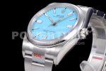 Oyster Perpetual 36mm 126000 EWF 1:1 Best Edition 904L Steel Tiffany Blue Dial on SS Bracelet A3230 - Image 7