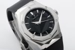 CLASSIC FUSION ORLINSKI SS APSF 1:1 BEST EDTION BLACK FACETED DIAL ON BLACK RUBBER STRAP A2892 - Image 3
