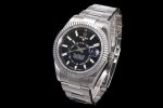 SKYDWELLER 326934 1:1 BEST EDITION 904L BLACK DIAL on SS CASE AND BRACELET ASIAN 23J V2 - Image 11