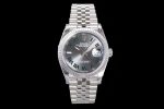 DATEJUST 36 SS 116234 VSF 1:1 BEST EDITION 904L STEEL GRAY GREEN ROMAN DIAL ON JUBILEE BRACELET VS3235