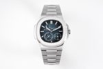 NAUTILUS 5712 SS PPF 1:1 BEST EDITION BLUE DIAL ON SS BRACELET A240 SUPER CLONE V2