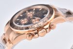 Daytona 116505 RG Clean Factory 1:1 Best Edition Black Stick Dial on RG Bracelet A4130 - Image 2