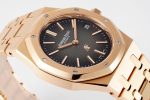 ROYAL OAK 39MM 16202 "50TH ANNIVERSARY" RG ZF 1:1 BEST EDITION GRAY TEXTURED DIAL ON RG BRACELET A7121 - Image 5