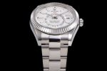 SKYDWELLER 326934 1:1 BEST EDITION 904L WHITE DIAL on SS CASE AND BRACELET ASIAN 23J V2 - Image 10