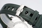 SEAMASTER DIVER 300M ZF 1:1 BEST EDITION GREEN CERAMIC GREEN DIAL ON GREEN RUBBER STRAP A8800 - Image 7