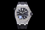 ROYAL OAK OFFSHORE DIVER 15703 JF 1:1 BEST EDITION ON RUBBER STRAP A2824 V10
