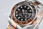 GMT-Master II 126711 CHNR Black/Brown Ceramic Clean Factory Best Edition on SS/RG Bracelet VR3186 - Image 6