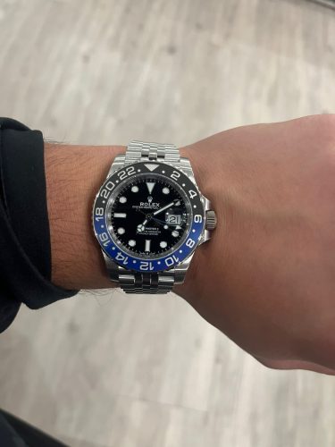 GMT Master II 126710 BLNR Black Blue Ceramic 904L Steel Clean Factory Best Edition on Jubilee Bracelet DD3285 CHS photo review