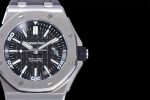 ROYAL OAK OFFSHORE DIVER 15710 JF 1:1 BEST EDITION BLACK DIAL ON BLACK RUBBER STRAP A3120 V10 - Image 4