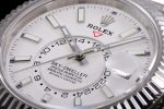 SKYDWELLER 326934 1:1 BEST EDITION 904L WHITE DIAL on SS CASE AND BRACELET ASIAN 23J V2 - Image 12
