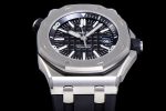 ROYAL OAK OFFSHORE DIVER 15703 JF 1:1 BEST EDITION ON RUBBER STRAP A2824 V10 - Image 9