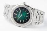 ROYAL OAK 39MM 16202 "50TH ANNIVERSARY" SS ZF 1:1 BEST EDITION GREEN TEXTURED DIAL ON SS BRACELET A7121 - Image 5