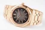 ROYAL OAK 39MM 16202 "50TH ANNIVERSARY" RG ZF 1:1 BEST EDITION GRAY TEXTURED DIAL ON RG BRACELET A7121 - Image 4