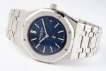 ROYAL OAK 39MM 16202 "50TH ANNIVERSARY" SS ZF 1:1 BEST EDITION BLUE TEXTURED DIAL ON SS BRACELET A7121 - Image 5
