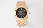 ROYAL OAK 39MM 16202 "50TH ANNIVERSARY" RG ZF 1:1 BEST EDITION GRAY TEXTURED DIAL ON RG BRACELET A7121