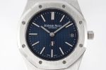 ROYAL OAK 39MM 16202 "50TH ANNIVERSARY" SS ZF 1:1 BEST EDITION BLUE TEXTURED DIAL ON SS BRACELET A7121 - Image 2