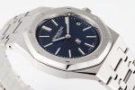 ROYAL OAK 39MM 16202 "50TH ANNIVERSARY" SS ZF 1:1 BEST EDITION BLUE TEXTURED DIAL ON SS BRACELET A7121 - Image 9