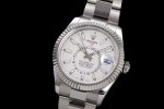 SKYDWELLER 326934 1:1 BEST EDITION 904L WHITE DIAL on SS CASE AND BRACELET ASIAN 23J V2 - Image 3