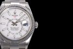 SKYDWELLER 326934 1:1 BEST EDITION 904L WHITE DIAL on SS CASE AND BRACELET ASIAN 23J V2 - Image 4