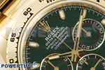 Daytona 116508 Clean Factory Best Edition 904L Steel Green Dial on YG Bracelet SA4130 Super Clone - Image 4