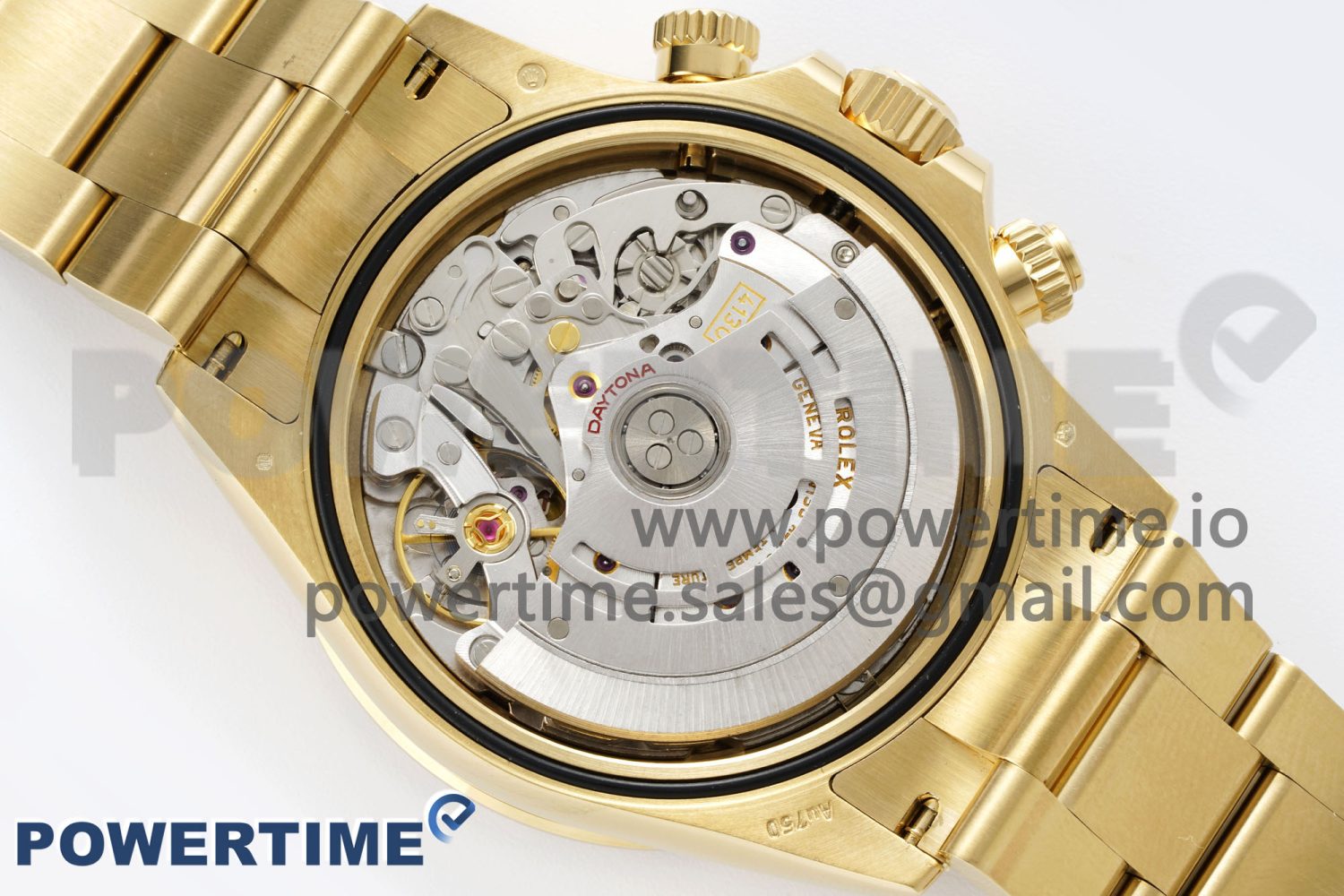 Daytona 116508 Clean Factory Best Edition 904L Steel Black/YG Dial on YG Bracelet SA4130 Super Clone - Image 8