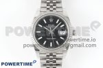 DateJust 126334 904L SS Clean Factory Best Edition Black Dial on Jubilee Bracelet VR3235