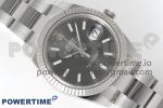Rolex DateJust 41 126334 Clean 1:1 Best Edition 904L Steel Gray Stick Dial on Oyster Bracelet VR3235 Super Clone Watch - Image 3