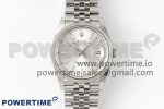 DateJust 126334 904L SS Clean Factory Best Edition Silver Dial on Jubilee Bracelet S3235