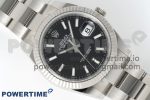 DateJust 126334 904L SS Clean Factory Best Edition Black Dial on Oyster Bracelet S3235 - Image 3