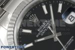 DateJust 126334 904L SS Clean Factory Best Edition Black Dial on Oyster Bracelet S3235 - Image 4