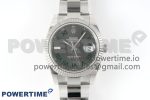 DateJust 126334 904L SS Clean Factory Best Edition Wimbledon Dial on Oyster Bracelet VR3235