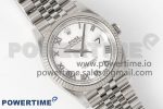 DateJust 36 126234 904L SS Clean Factory 1:1 Best Edition Fluted Bezel White Dial on Jubilee Bracelet VR3235 - Image 3
