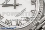 DateJust 36 126234 904L SS Clean Factory 1:1 Best Edition Fluted Bezel White Dial on Jubilee Bracelet VR3235 - Image 5