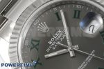DateJust 126334 904L SS Clean Factory Best Edition Wimbledon Dial on Oyster Bracelet VR3235 - Image 4