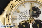 Daytona 116509 Clean 1:1 Best Edition YG Case White Dial on Rubber Strap SA4130 V2 Super Clone - Image 4