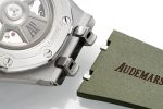 Royal Oak Offshore Diver 15720 Green Ceramic Bezel SS APF 1:1 Best Edition Green Dial on Green Rubber Strap A4308 - Image 10