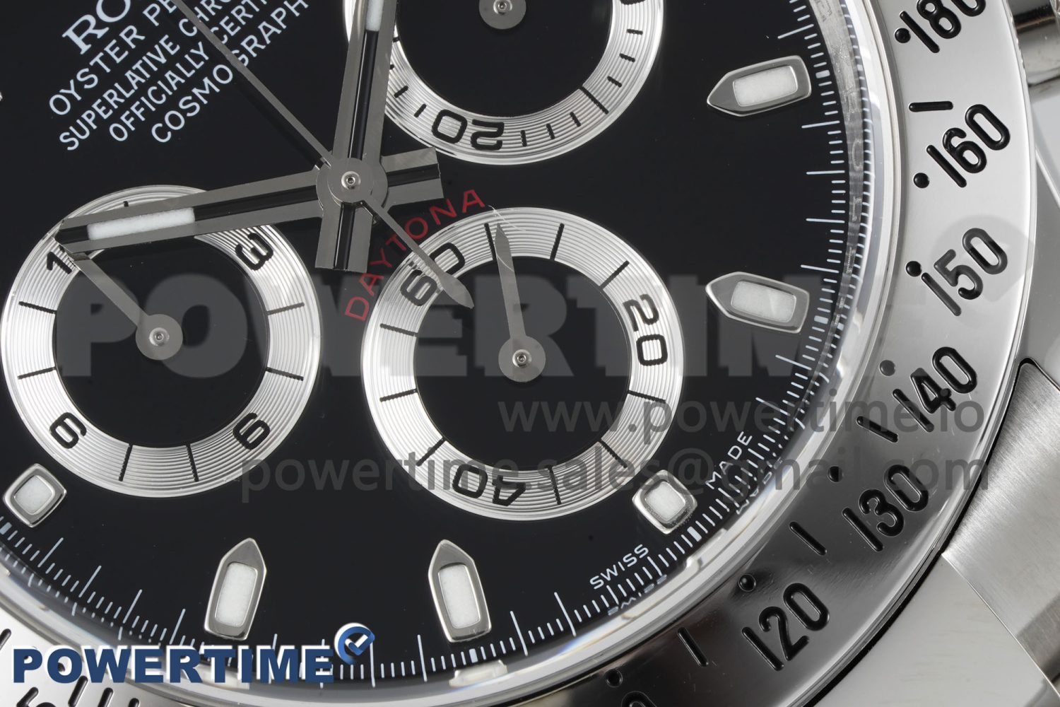 Daytona 116520 Clean Factory 1:1 Best Edition 904L SS Case and Bracelet Black Dial SA4130 - Image 5