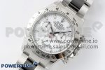 Daytona 116520 Clean Factory 1:1 Best Edition 904L SS Case and Bracelet White Dial SA4130 - Image 2