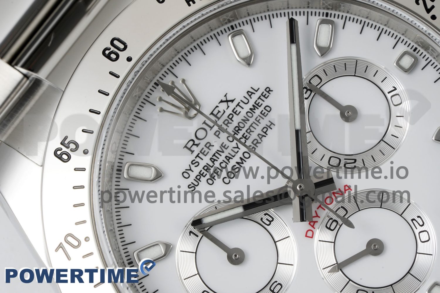 Daytona 116520 Clean Factory 1:1 Best Edition 904L SS Case and Bracelet White Dial SA4130 - Image 4
