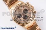 Daytona 116505 Clean 1:1 Best Edition RG Dial Black Markers on RG Bracelet SA4130 V2 - Image 3