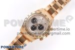 Daytona 116505 Clean 1:1 Best Edition Silver Dial RG Markers on RG Bracelet SA4130 V2 - Image 2