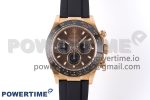 Daytona 116515 Clean 1:1 Best Edition Chocolate Dial Lume Markers on Oysterflex Strap SA4130 V2